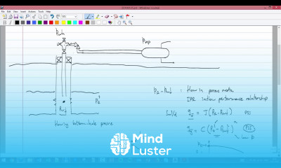 Flow equilibrium in estimation of field production profile
