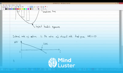 Cash flow calculations in petroleum projects sensitivity analysis