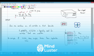 Uncertainty quantification Probabilistic reserve estimation