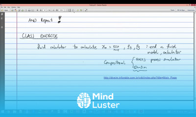 16 Cont class example Multiphase pressure drop calculations in tubing
