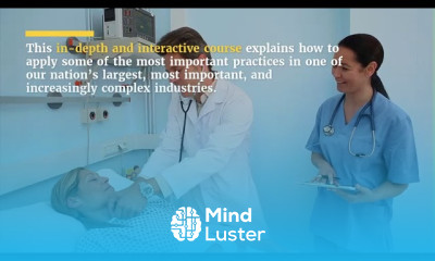 Performance Improvement in Healthcare Training Course