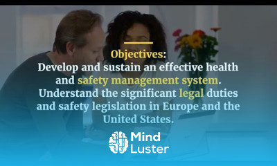 Advanced Health and Safety Management