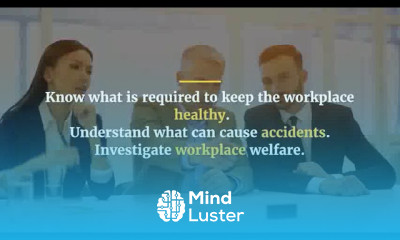 Health and Safety in the Workplace