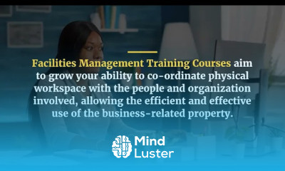 Facilities Management Training Courses in Dubai