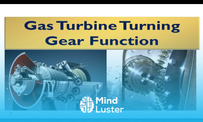 Turning Gear Hydromotor Functions in Gas Turbine Generator شرح نظام الدورات البطيئة