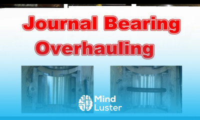 Journal bearing maintenance complete overhauling 2 5