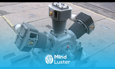 Reciprocating piston air compressor disassembly overhauling and maintenance