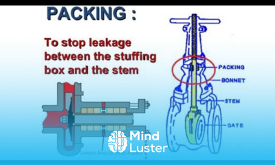 Repair leaking Gate Valve Stem By Packing Replacement Installation