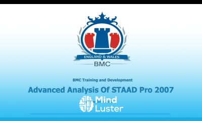 Advanced Analysis Of STAAD Pro 2007 Training