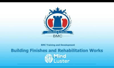 Building Finishes and Rehabilitation Works Training