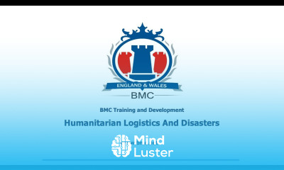Humanitarian Logistics And Disasters Training
