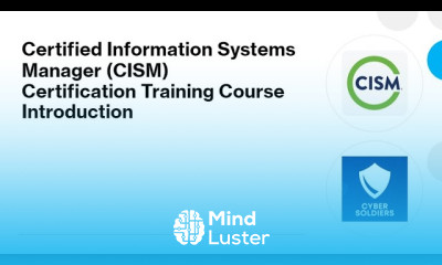 CISM Certification Training Introduction
