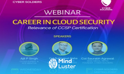 Webinar Career in Cloud Security Relevance of CCSP
