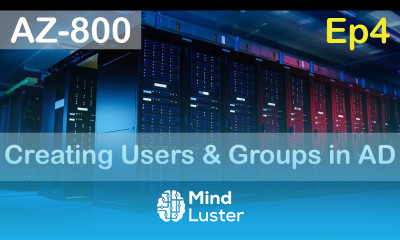 Creating Users and Groups in Active Directory AD | What are Organizational Units | AZ 800 | Ep4