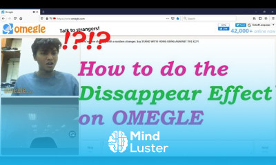 How to DISAPPEAR on OMEGLE Tutorial