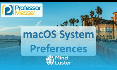 macOS System Preferences CompTIA A 220 1102 1 10