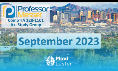 Professor Messer s 220 1101 A Study Group September 2023