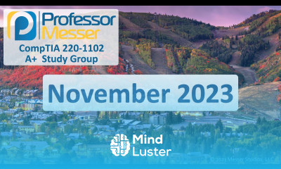 Professor Messer s 220 1102 A Study Group November 2023