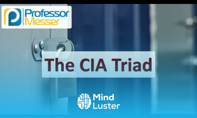 The CIA Triad CompTIA Security SY0 701 1 2