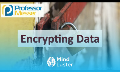 Encrypting Data CompTIA Security SY0 701 1 4