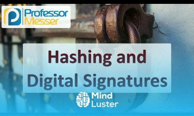 Hashing and Digital Signatures CompTIA Security SY0 701 1 4