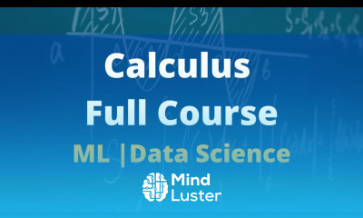 Calculus for Beginners full course | Calculus for Machine learning