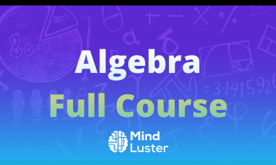 Algebra for Beginners | Algebra Full Course