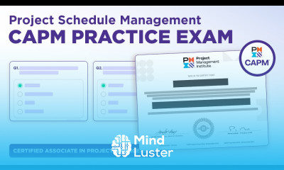 CAPM Practice Exam Project Schedule Management