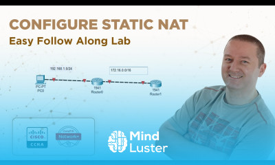 Configure Static NAT Easy Lab Follow Along