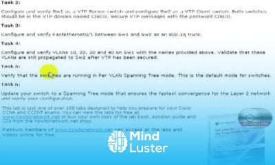 101 Free CCNA Labs Enabling RSTP