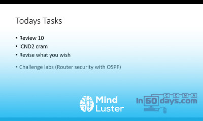 Learn CCNA in 60 Days Day 52 - Mind Luster