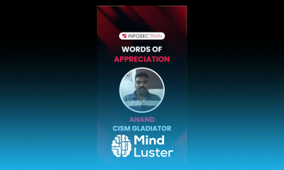 CISM Infosectrain Review | CISM Success Stories | Anand CISM Gladiator