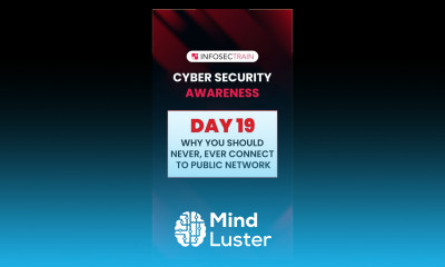 DAY 19 Cyber Security Awareness Month | Why you should never ever connect to public network