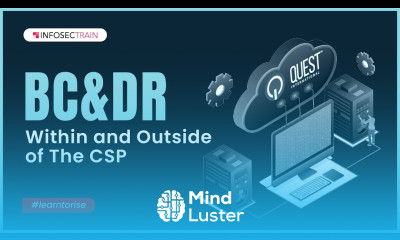 BC DR Within and Outside of The CSP | Business Continuity and Disaster Recovery BCDR Solution
