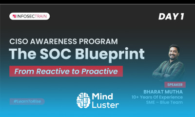 Day 1 CISO AWARENESS PROGRAM The SOC Blueprint | What is Soc | Traditional SOC Vs Mordern SOC