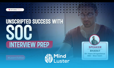 Cracking the Security Operations Center SOC Interview | Expert Tips by Bharat