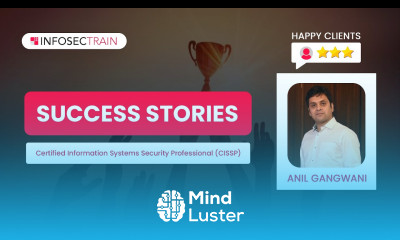 CISSP InfosecTrain Review | CISSP Success Stories | Anil Gangwani CISSP Gladiator