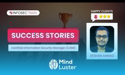 CISM InfosecTrain Review | CISM Success Stories | Zeshan Ahmad CISM Gladiator