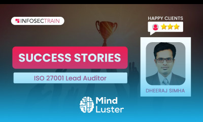 ISO 27001 Infosectrain Review | ISO 27001 Success Stories | Dheeraj Simha ISO 27001 Gladiator