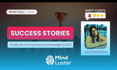 CCSK Infosectrain Review | CCSK Success Stories | Sathyapriya G CCSK Gladiator