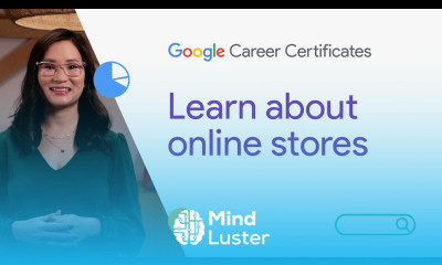 Learn about online stores | Google Digital Marketing E commerce Certificate