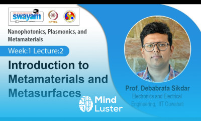 Lec 2 Introduction to Metamaterials and Metasurfaces