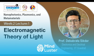 Lec 4 Electromagnetic theory of light