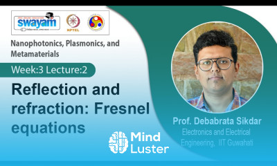 Lec 8 Reflection and refraction Fresnel equations