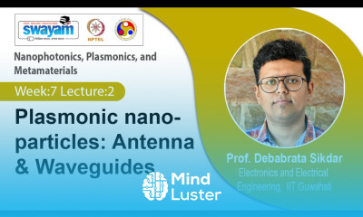 Lec 20 Plasmonic nanoparticles Antenna Waveguides