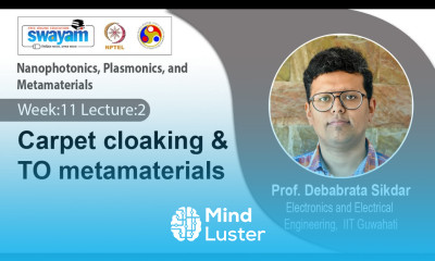Lec 32 Carpet cloaking TO metamaterials