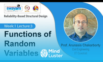 Lec 3 Functions of Random Variables