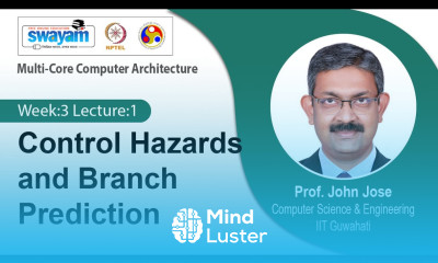 Lec 9 Control Hazards and Branch Prediction