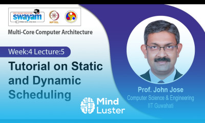 Lec 16 Tutorial on Static and Dynamic Scheduling