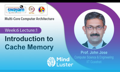 Lec 21 Introduction to Cache Memory